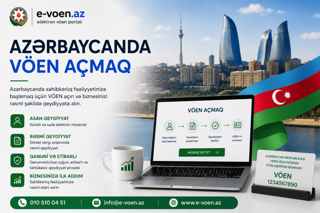 Azərbaycanda vöen açmaq e-voen.az