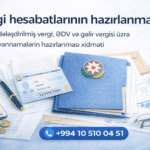 vergi bəyannaməsi hazırlamaq