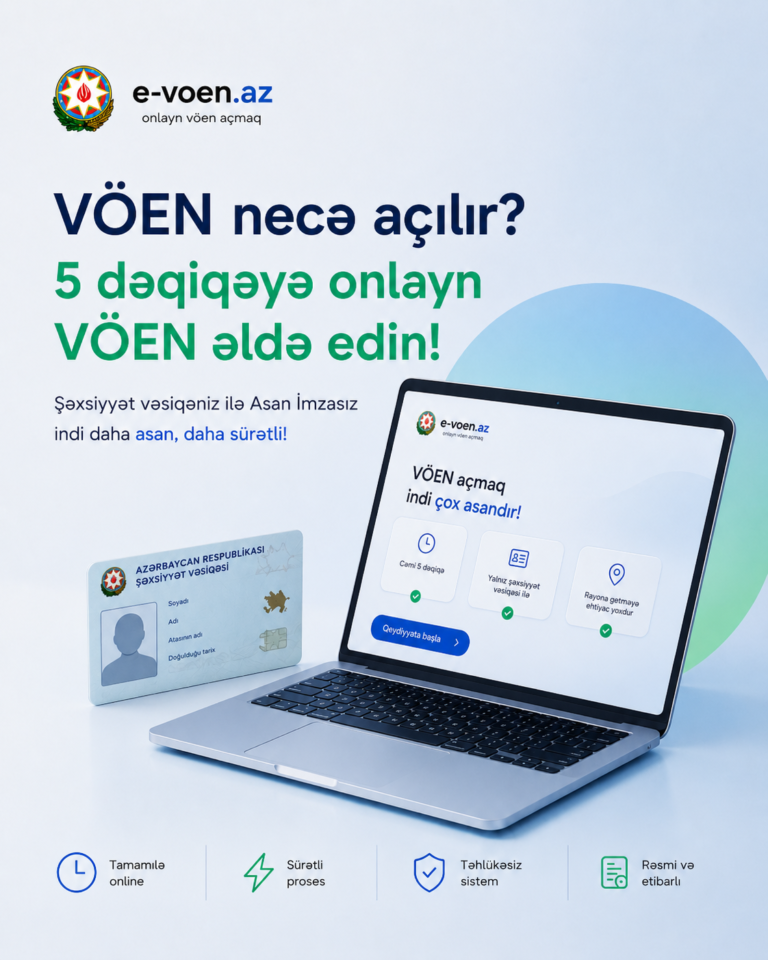 VÖEN necə açılır?